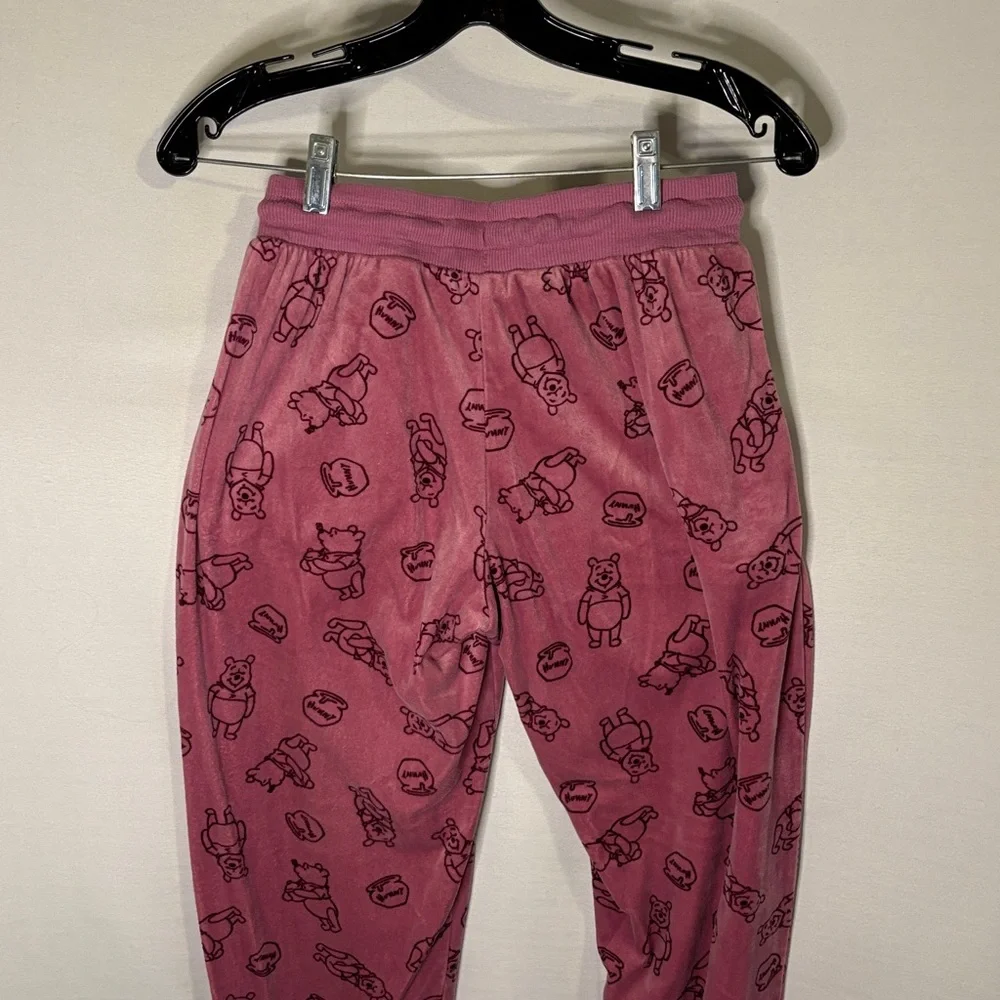 Disney Winnie the Pooh Pajama Lounge Pants Purple  Women Size XS Cozy Pajama PJ - Picture 6 of 9
